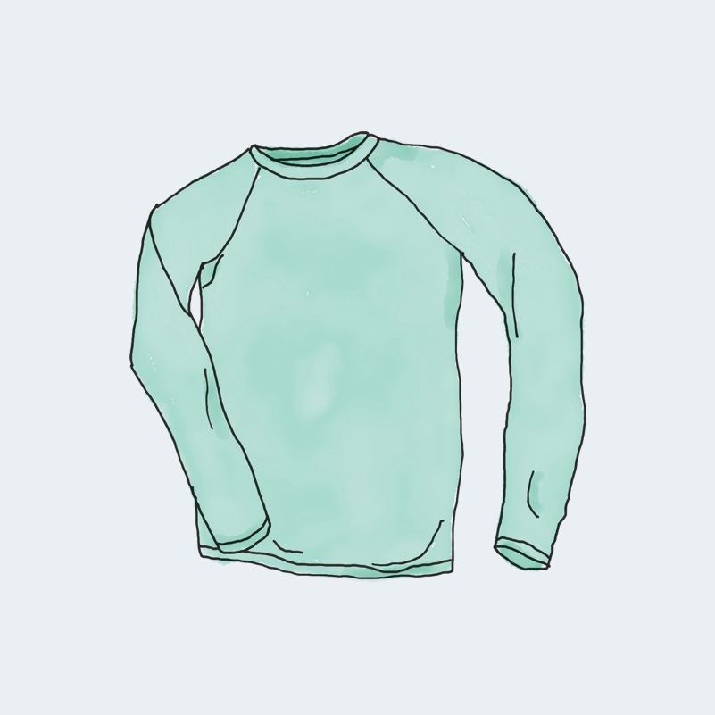 Tshirt de mangas compridas